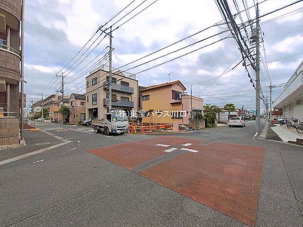 前面道路含む現地