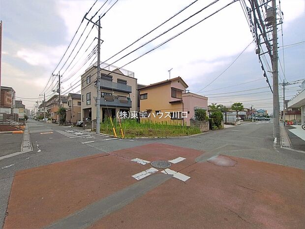 前面道路含む現地