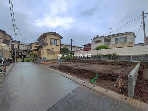 前面道路含む現地