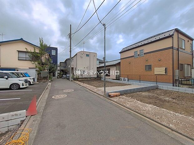 前面道路含む現地