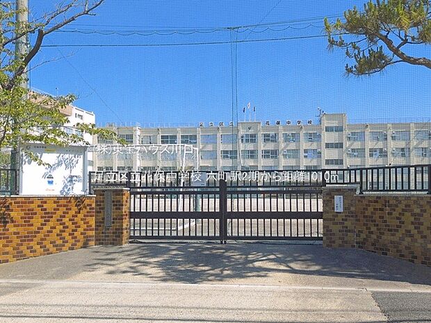 足立区立花保中学校 1010m