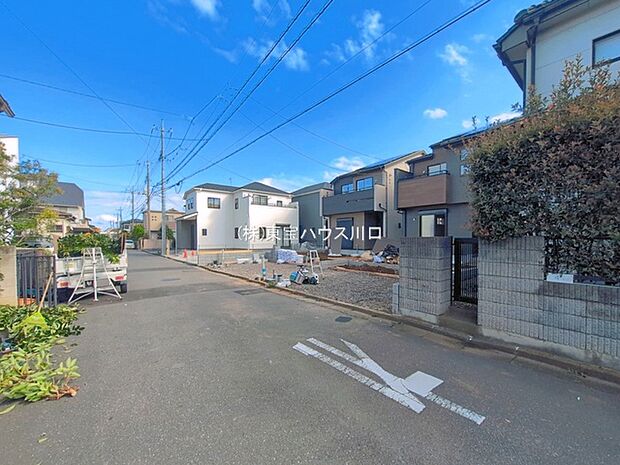 前面道路含む現地