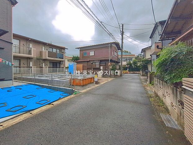 前面道路含む現地