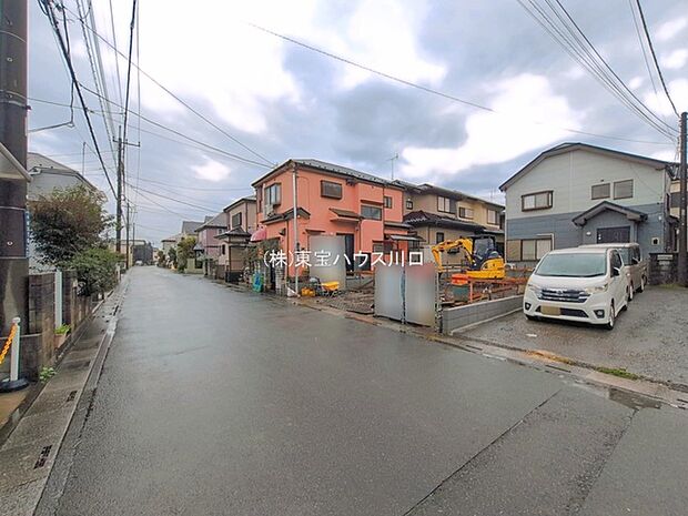 前面道路含む現地