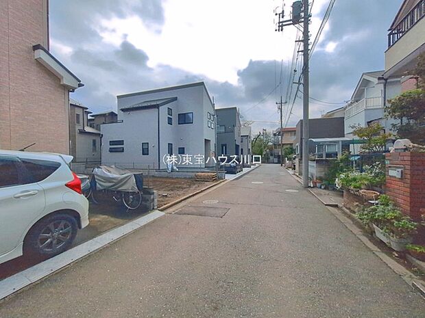 前面道路含む現地