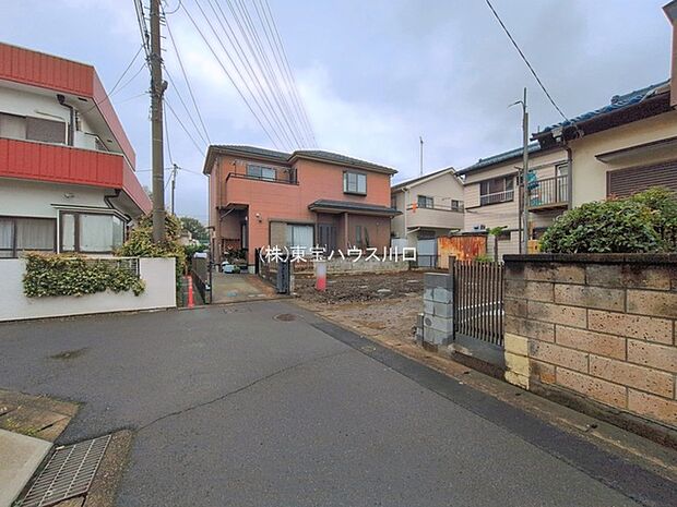 前面道路含む現地