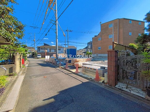 前面道路含む現地
