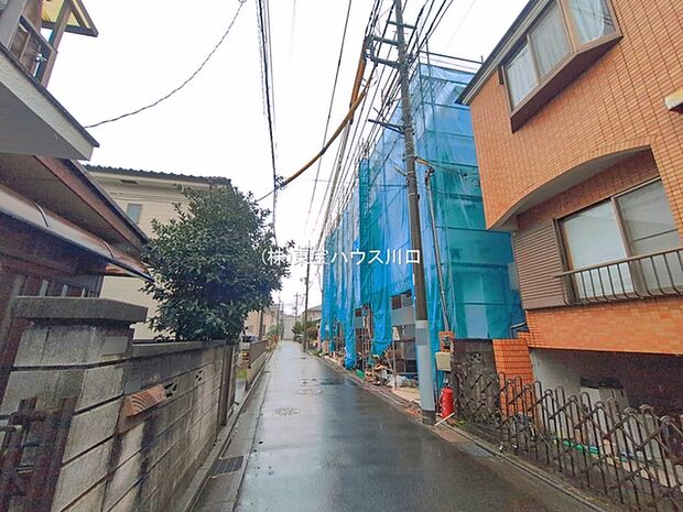 前面道路含む現地