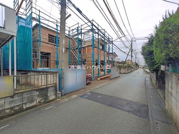 前面道路含む現地