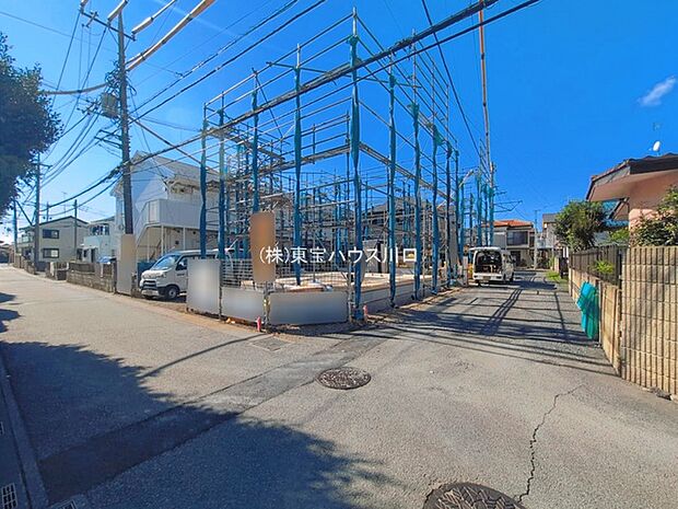 前面道路含む現地