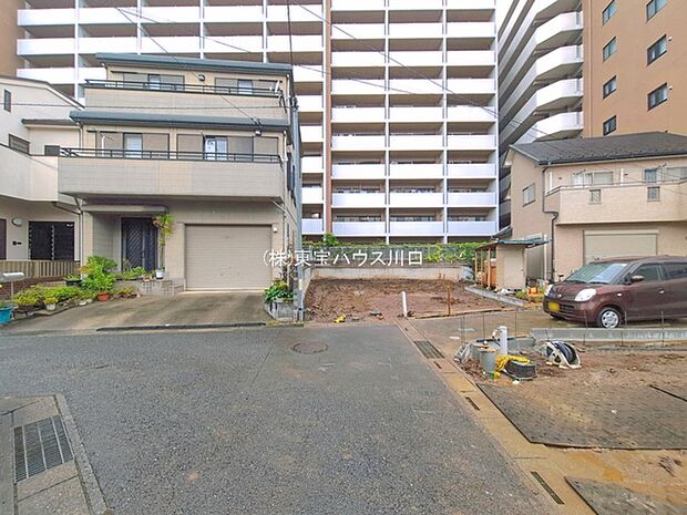前面道路含む現地