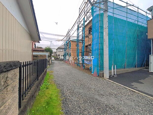 前面道路含む現地