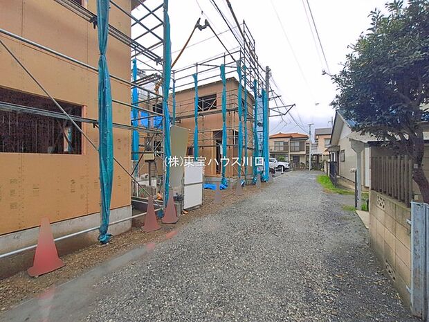 前面道路含む現地