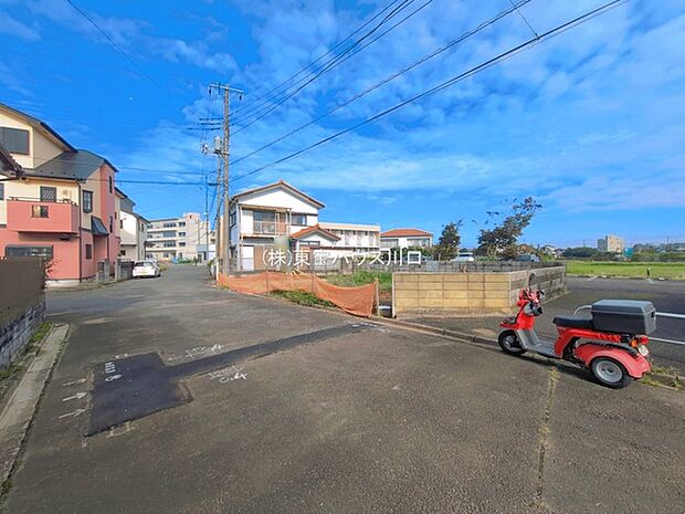 前面道路含む現地