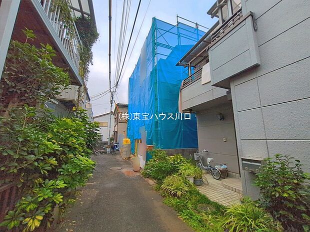 前面道路含む現地