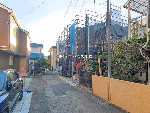 前面道路含む現地
