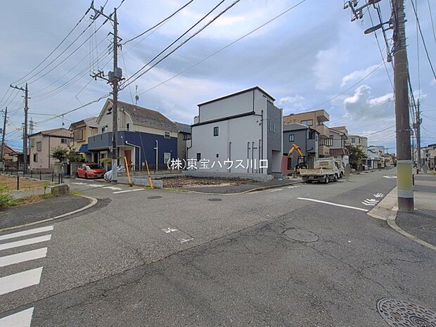 前面道路含む現地