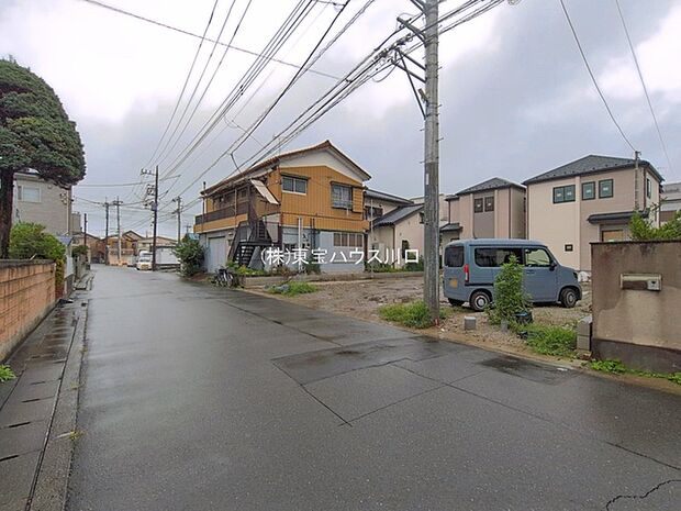 前面道路含む現地