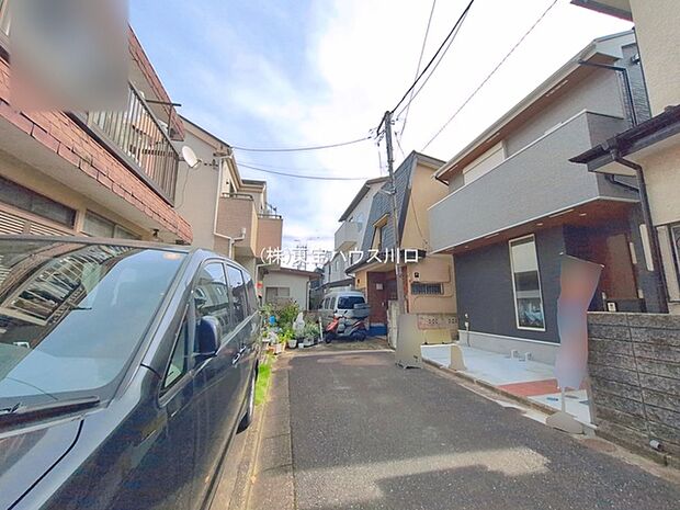前面道路含む現地