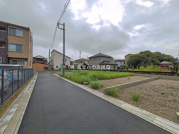 前面道路含む現地