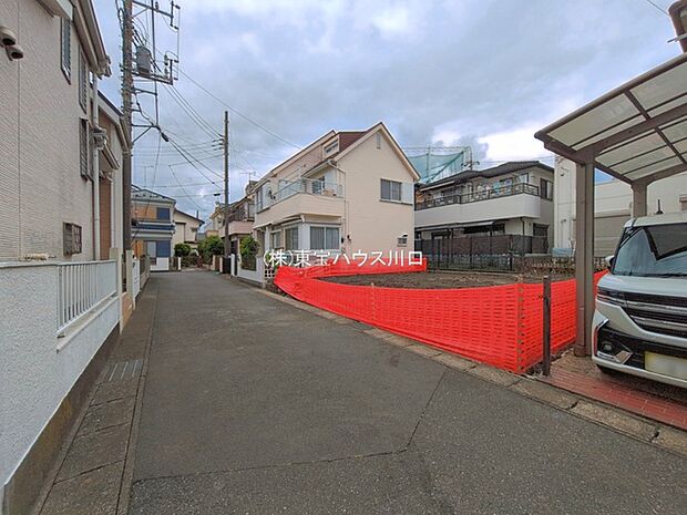 前面道路含む現地