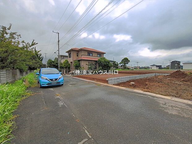 前面道路含む現地