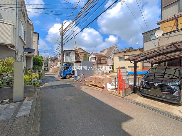 前面道路含む現地