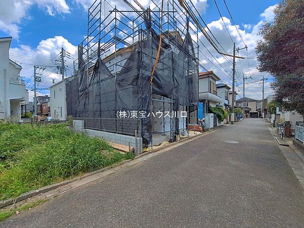 前面道路含む現地