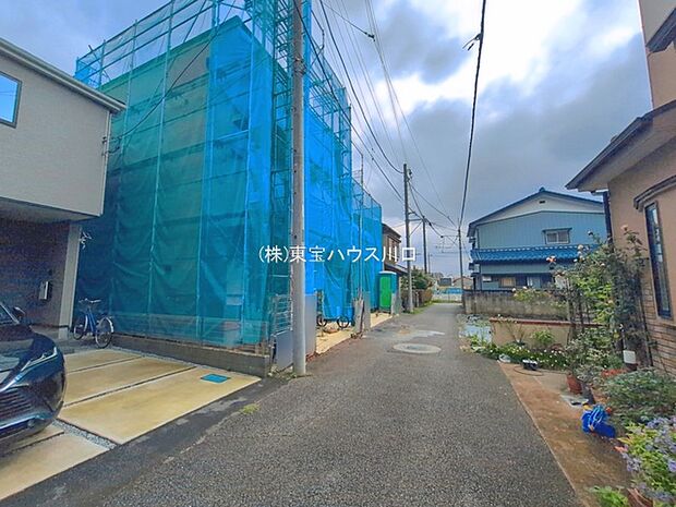 前面道路含む現地