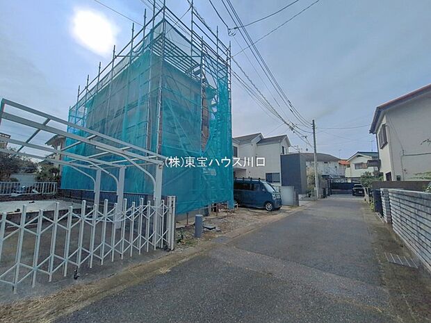 前面道路含む現地