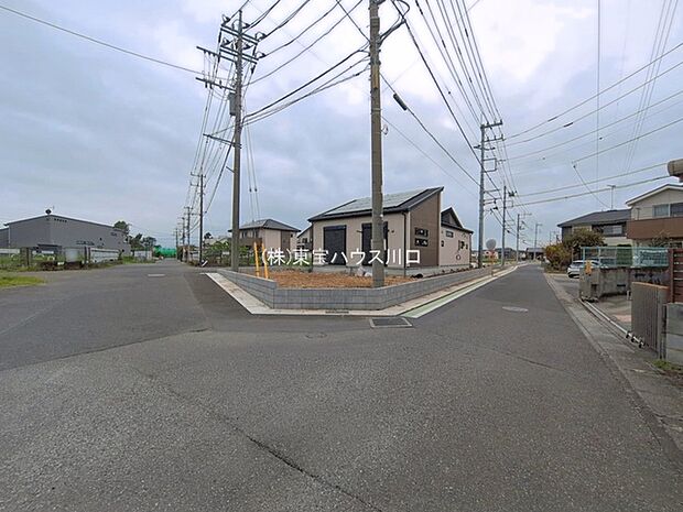 前面道路含む現地
