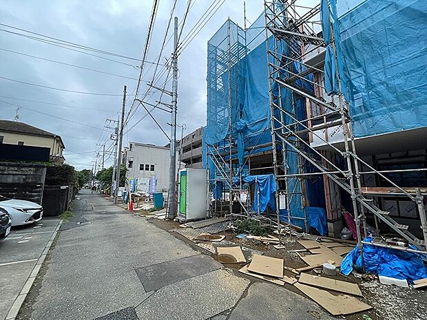 前面道路含む現地