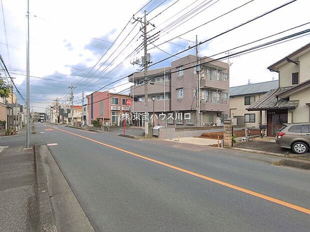 前面道路含む現地