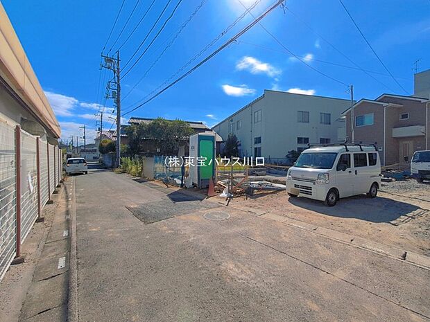 前面道路含む現地