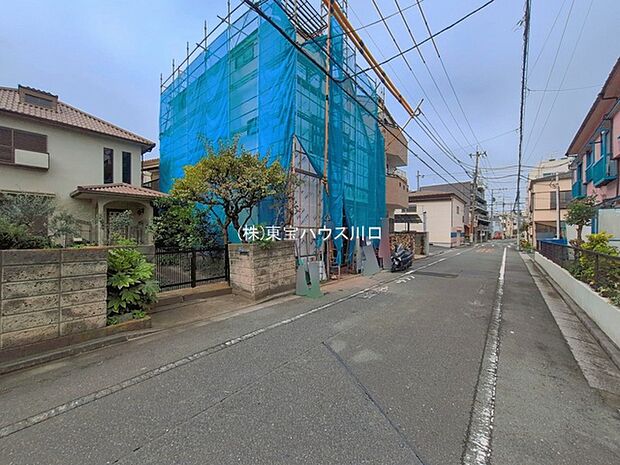 前面道路含む現地