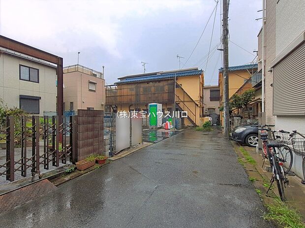 前面道路含む現地