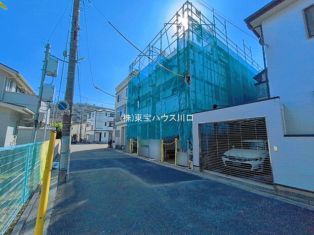 前面道路含む現地
