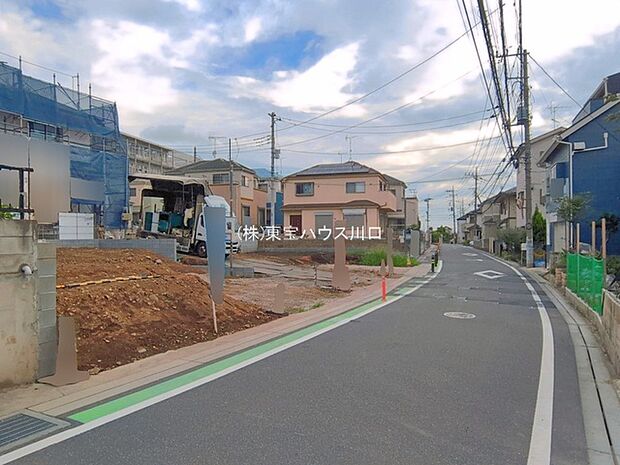 前面道路含む現地
