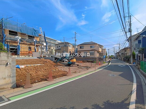 前面道路含む現地