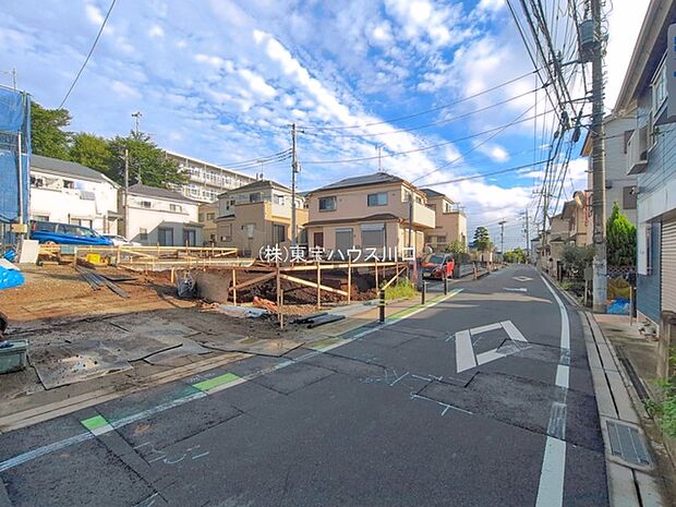 前面道路含む現地