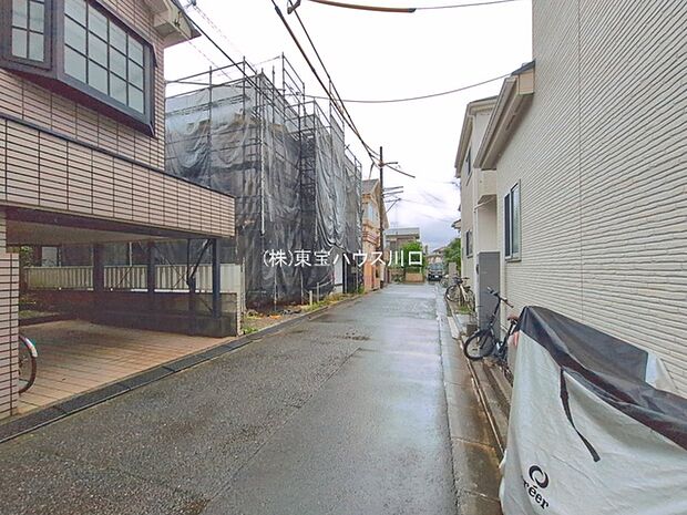 前面道路含む現地