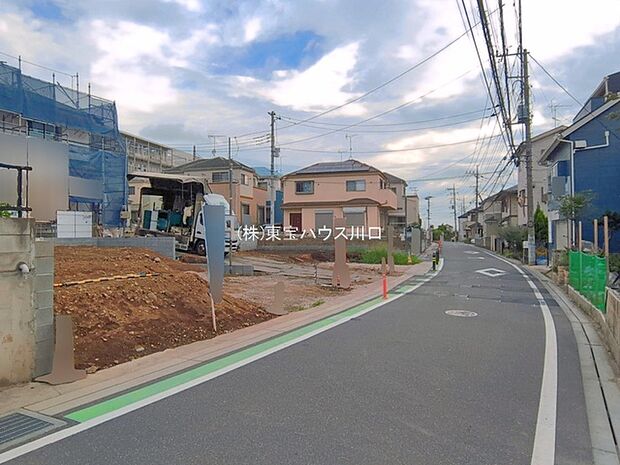 前面道路含む現地