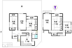 奈良市平松２丁目の一戸建て