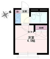 スカイピア赤塚  ｜ 東京都板橋区赤塚６丁目（賃貸アパート1K・2階・12.15㎡） その2