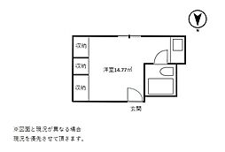 間取図画像 ワンルーム