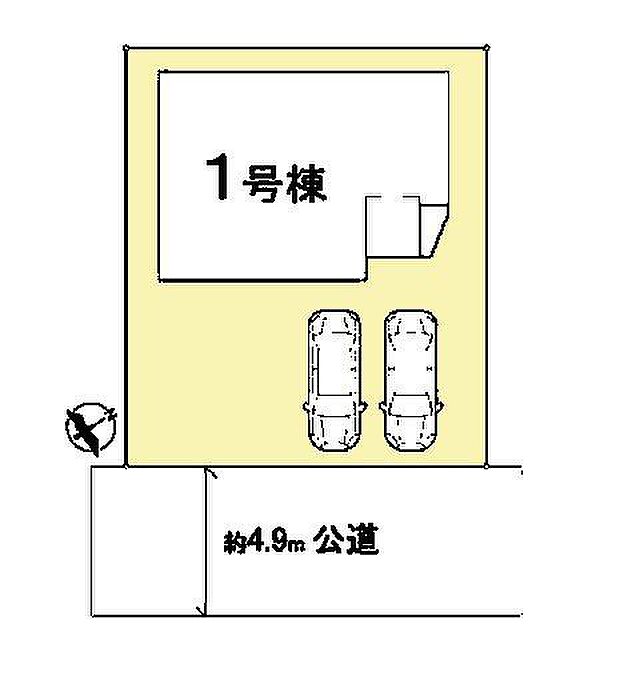 カースペースは2台付き！セカンドカー持ちの方や急な来客時にも安心ですね。物件探しのご条件・ご要望などありましたら、何なりと弊社スタッフまでお申し付けください！