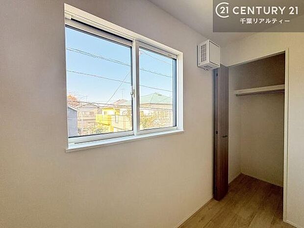 全居室に収納スペース完備!どのお部屋もスッキリ片付きますね!