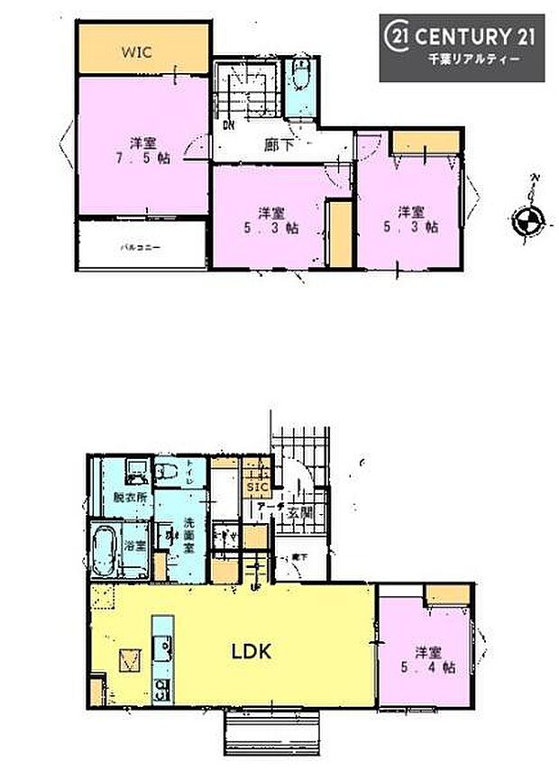 4LDKの魅力的な間取り！LDKはゆったりとした空間で、ご家族との団らん時間が、より一層充実したものになりますね家族との仲が深まり、自然と笑顔が増えそうです！