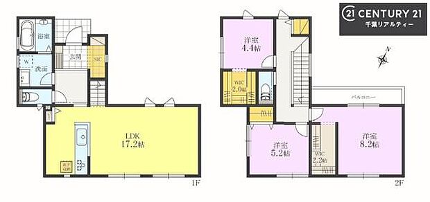 3LDKの魅力的な間取り！LDKはゆったりとした空間で、ご家族との団らん時間が、より一層充実したものになりますね家族との仲が深まり、自然と笑顔が増えそうです！