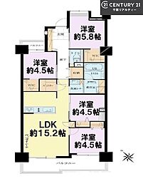 間取図画像 3LDK